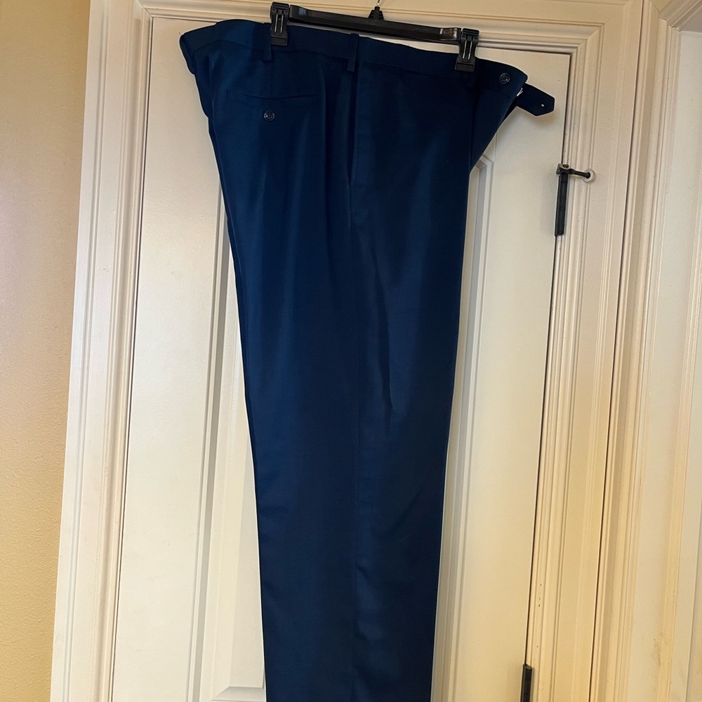 Savane Blue Dress Pants Elegant and Timeless